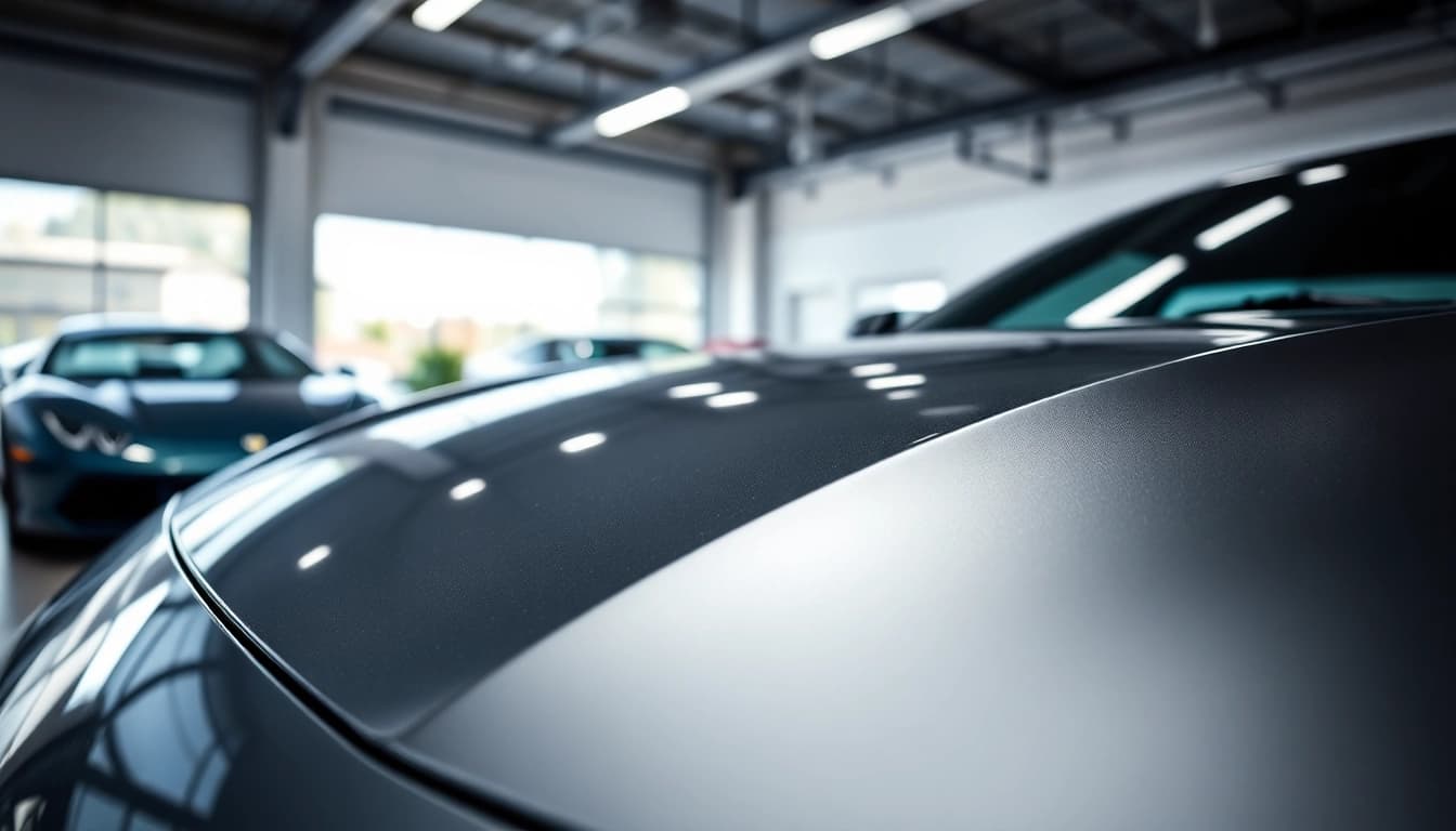 Enhance protection with PPF Chattanooga on a sleek car showcasing glossy finish.