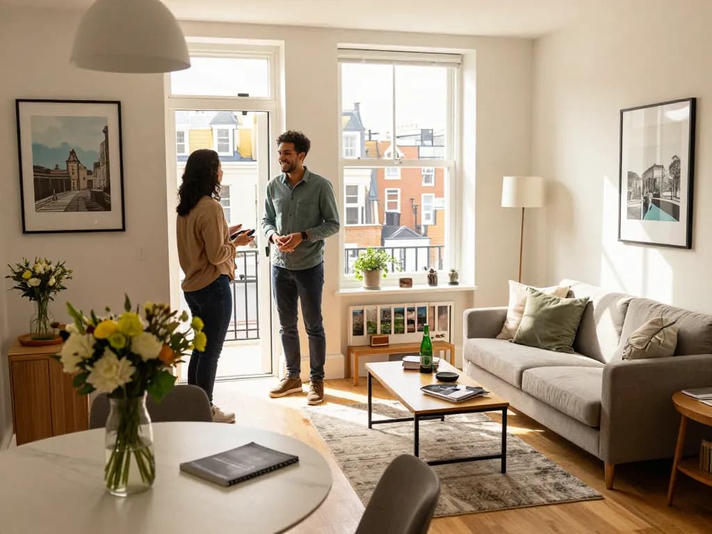 Airbnb management Brighton with a welcoming host in a stylish apartment.