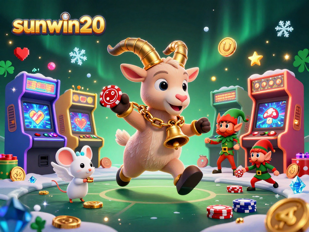 Join the festive chaos at sunwin20 with a Krampus goat casino featuring angelic order and mischievous gremlins.