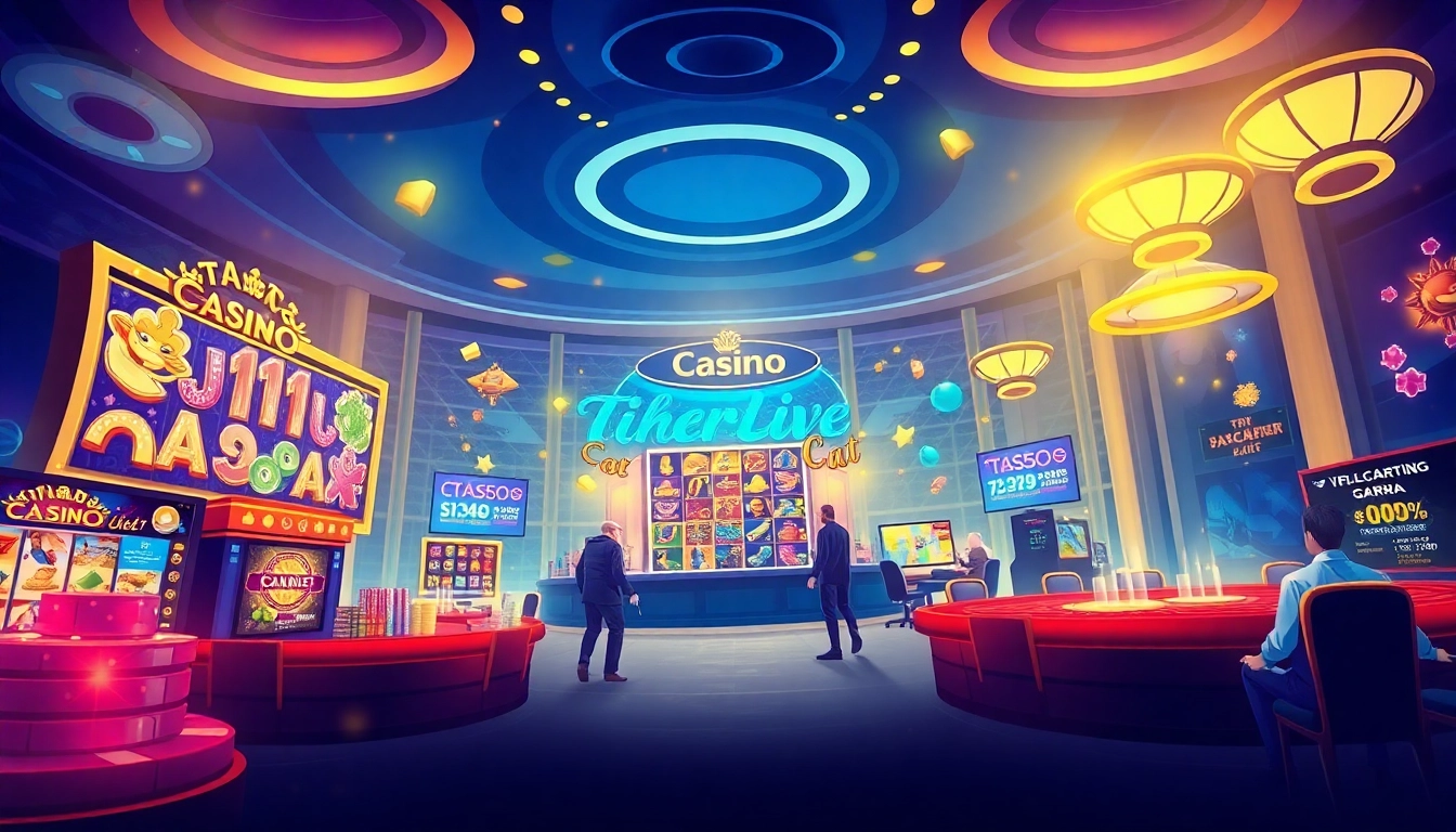 Engaging online casino experience at tk88win.live featuring diverse game options and user-friendly interface.