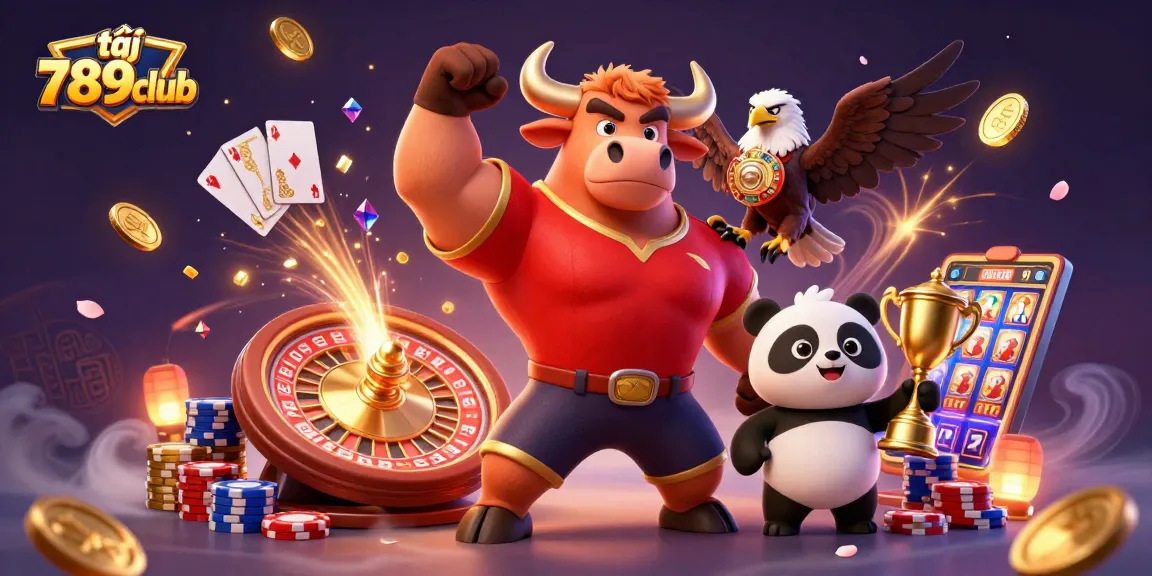 Experience exhilaration and rewards at tải 789club - vibrant casino adventure scene.